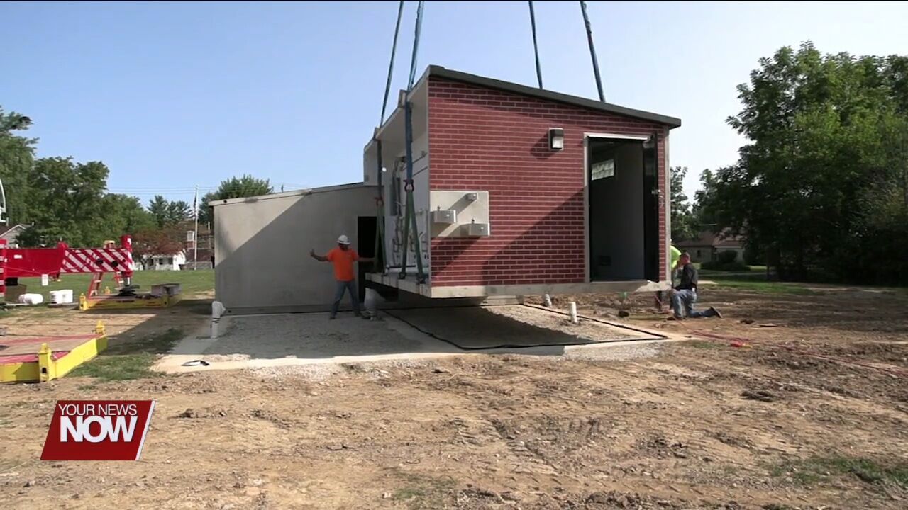 New shelter house placed in Cridersville's Legacy Park